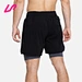 2 in 1 compression shorts